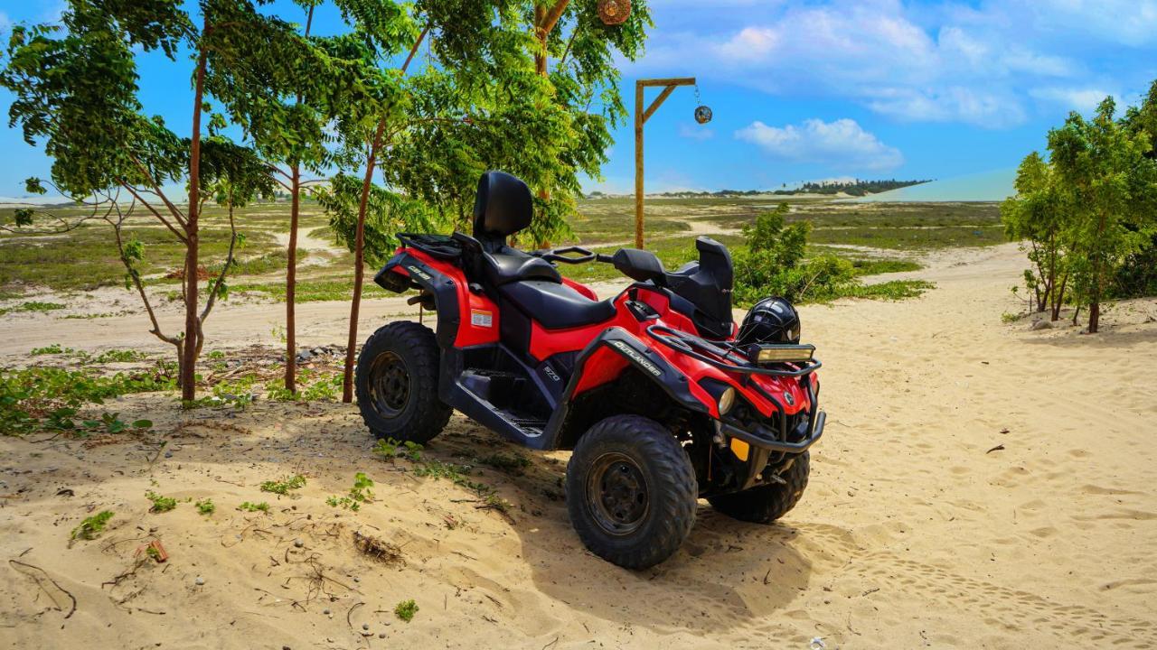 Flat Lua Com Linda Vista E Estacionamento Lejlighed Jericoacoara Eksteriør billede